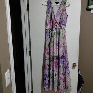 Maggy London Floral Maxi Dress